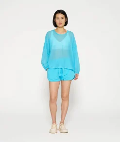 balloon sleeve blouse