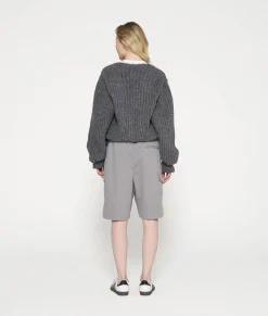 chunky knit cardigan