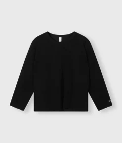 crew neck long sleeve tee