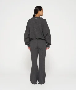 glitter jogger flare
