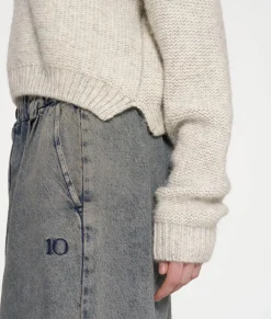 polo knit sweater