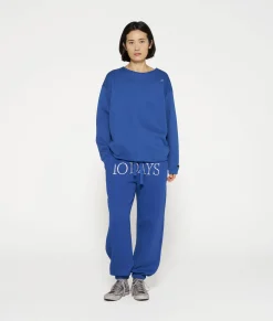 raw edge statement sweater