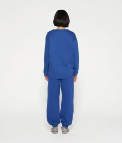 raw edge statement sweater