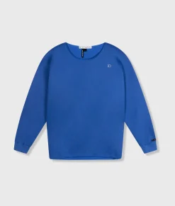 raw edge statement sweater