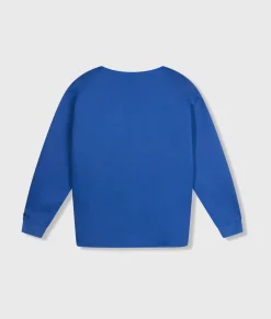 raw edge statement sweater
