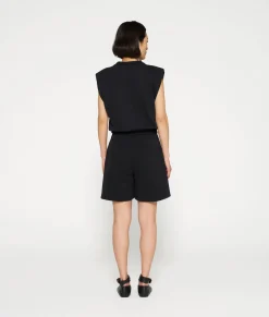 sleeveless statement top