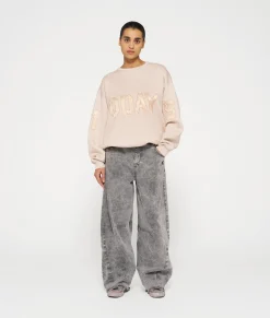 statement sweater logo