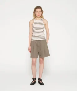 tank top rib stripes