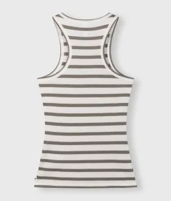tank top rib stripes