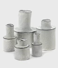 Vase 4 Héléna white 15CM