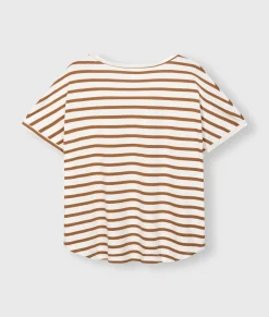 v-neck tee stripes